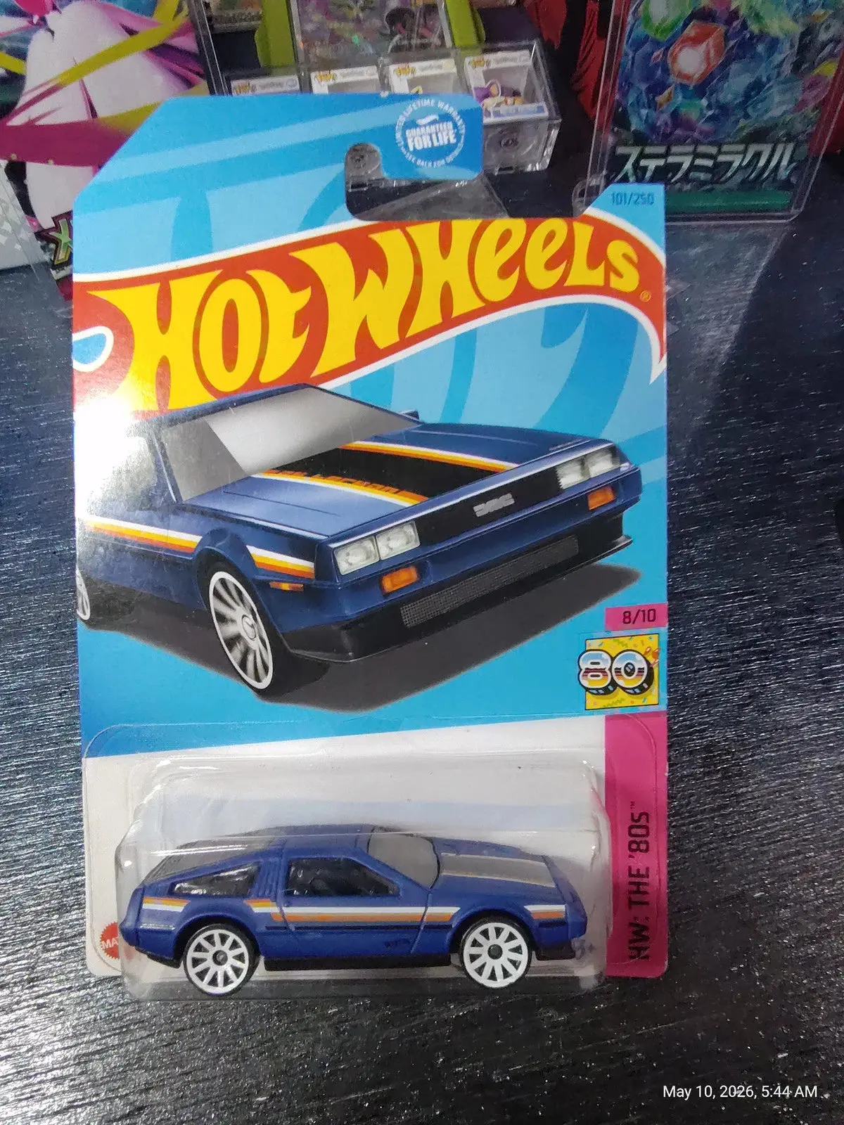 DMC DeLorean Hot Wheels Die-Cast | Stainless Steel Gull-Wing Icon Collector's Edition