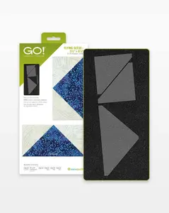 Accuquilt GO! Flying Geese-3 1/2" x 6 1/2" (3" x 6" Finished) Die