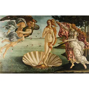 The Birth of Venus by Botticelli (412 Piece Wooden Jigsaw Puzzle)