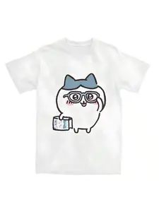 Cute Hachiware wearing glasses Shirt and Sweatshirt, Cute Japanese Anime Manga Inspired Shirt, Unisex Shirt, Birthday gift for Men Women