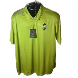Imran Khan Logo Silky Smooth ONTOUR Brand New 2X Large Green Polo Shirt , Mega Sale  Menswear Shortsleeve Polo . 2XL Stylish Soft