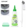 SOPAMI Mold Stain Remover Gel 130ml fine pointed nozzle fits narrow crevices deeply removes mold stains suitable for laundry room bathroom kitchen household cleaning