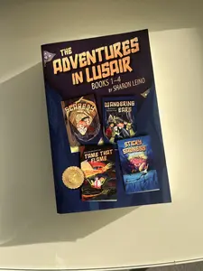 THE ADVENTURES IN LUSAIR Complete Set of All 4 Books