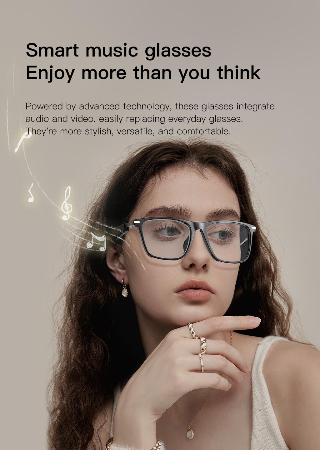 AI Interpretation Smart Glasses,160 Languages, Chat GPT,Audio Glasses for Men And Women,Microphone And Speaker, HD Voice Calls And HIFI Music Quality,Hands-Free Calling,Color Changing Lens, Suitable for  Riding,Driving,Travel,Black Friday & Cyber Monday