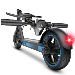 Foldable Electric Kick Scooter for Adult - 500W Motor 36V 10.5AH Battery, 28MPH Max Speed, 10" Vacuum Big Tire, Dual Brake & APP Control, Portable Commuter EScooter