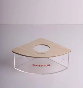 Funsterstail Hamster Bathroom Corner - Premium Plastic Sand Bath for Happy Fluff - Essential for Clean Fur & Cage Hygiene