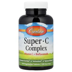 Carlson Super C Complex, 100 Vegetarian Tablets