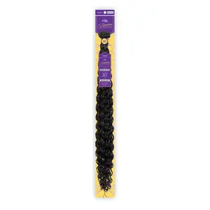 Outre Human Hair Blend Weave Premium Purple Pack Brazilian Bundle Dominican Curl (18-36")