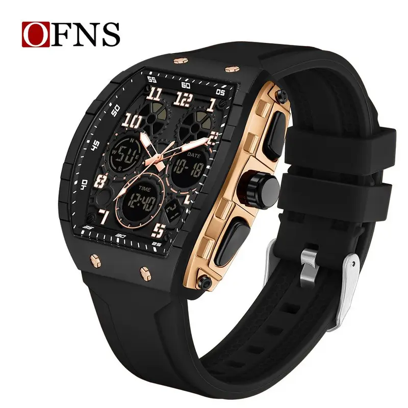 Men's Sportive Digital Watch, Fashionable Digital Watch with Luminous  & Alarm Function, Modern Waterproof Electronic Watch without Box High-Quality Design