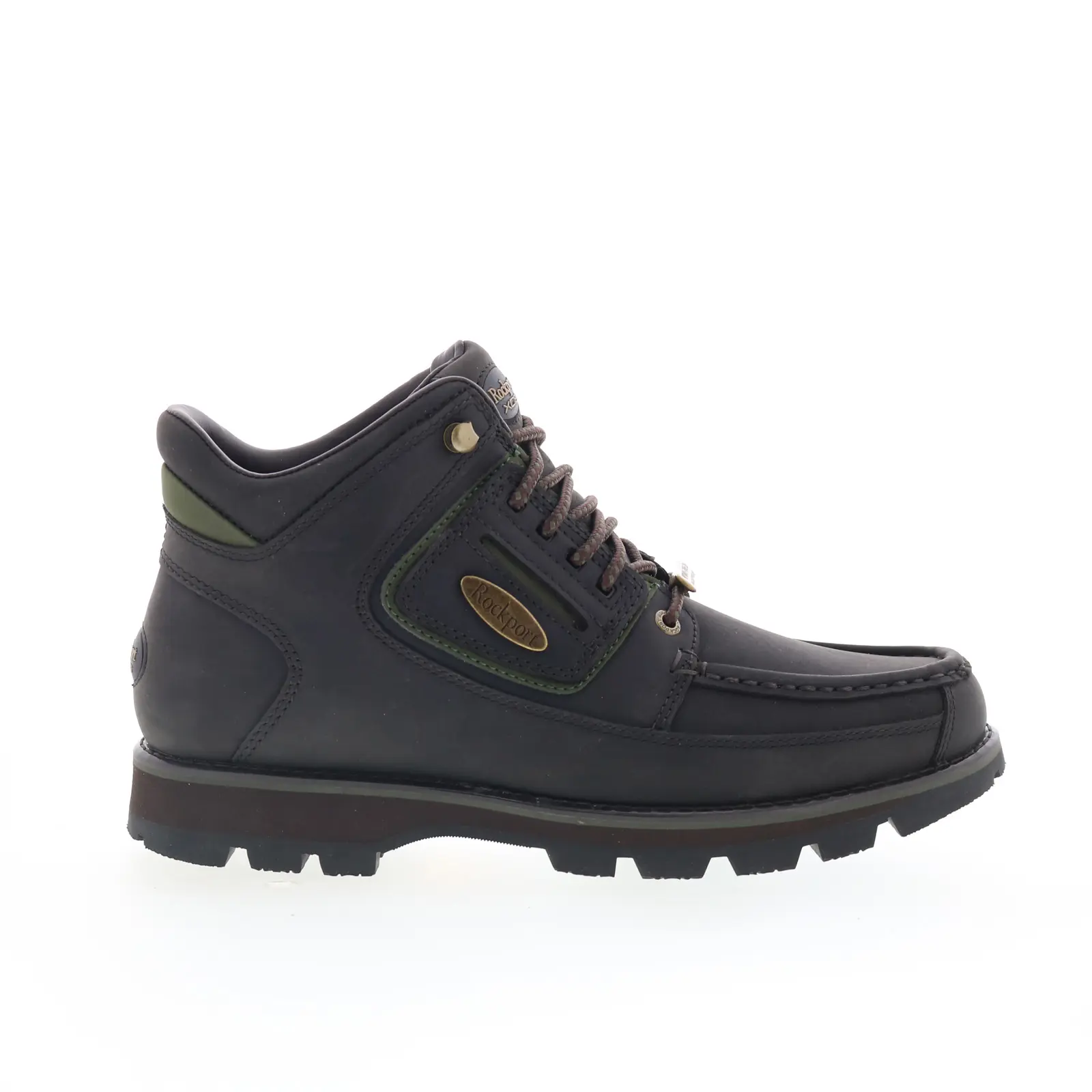 Rockport Umbwe II Mweka CI9722 Mens Brown Wide Leather Casual Dress Boots