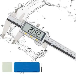 VEVOR Digital Caliper, 0 - 6 Calipers Measuring Tool, Electronic Micrometer Caliper w/ ABS Oringinal Zero Function, Large LCD Screen 4 Measurement Modes, Inch mm Conversion, Extra 2 BatteriesVEVOR Super Brand Day