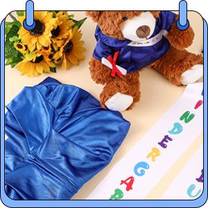 7 Pcs Graduation Gown Cap 2026 Graduation Accessories Include Stole Tassel Sash Charm Bear Gifts for Classmates or Friends Student  Graduation School Supplies