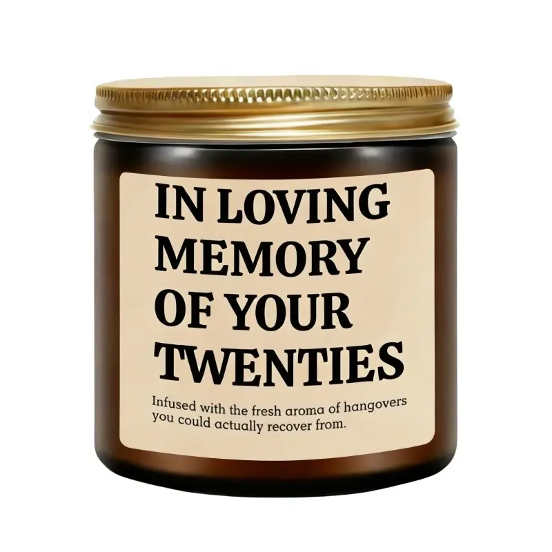 Scented Candle, Non Toxic Candle, Home Fragrances, Floral Candle, 30th Birthday Gifts for Her, Him, 30 Year Old Women, Men, Woman Friend Daughter, Turning 30 Bday Ideas