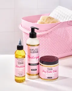 LOC Hydration Bundle - Organic Leave In Conditioner, Stimulating Hair Growth Oil  & Shay Butter Cream Moisturizing Moisture Hydrating Restore