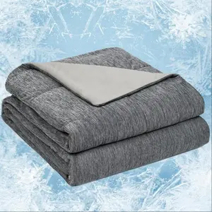 Cooling Blanket, Summer Cooling Blanket, Soft Breathable Lightweight Blanket, Comfortable Bedding for Home Bedroom, Bedroom Accessories, Bedding Supplies
