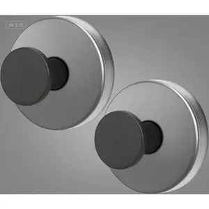 Strong Adhesive Hooks for Bathroom, Shower, Glass Door – Removable Wall Hooks for Towel, Loofah, Coat – No-Drill Hanging Solution up to 15 lbs – Reusable Suction Cup Hooks, Black, 2-Pack screws  solid  beam metal  molds