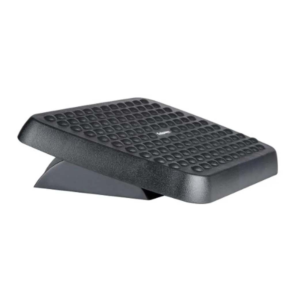 Fellowes 48121 Standard Office Foot Rest, Dual Position, Free-Floating, Height-Adjustable Single User Commercial Furniture Seat Accessory Footrest, Height Adjust