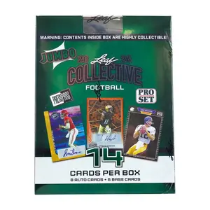 2024 Leaf Collective Football Hobby Jumbo Box NFL Emanate