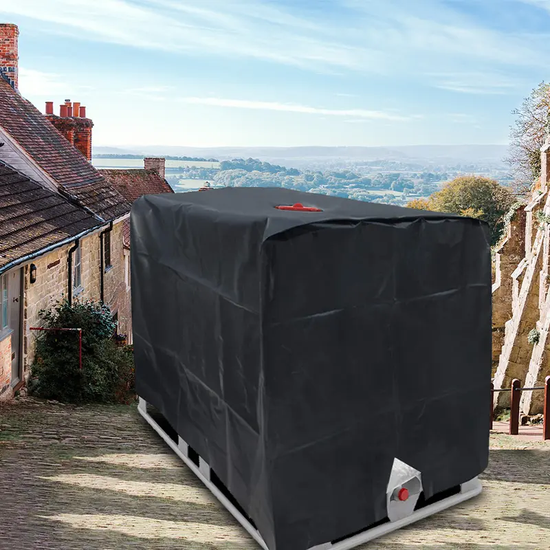 IBC ton bucket cover water tank cover 1000L outdoor factory water bucket cover ibc cover