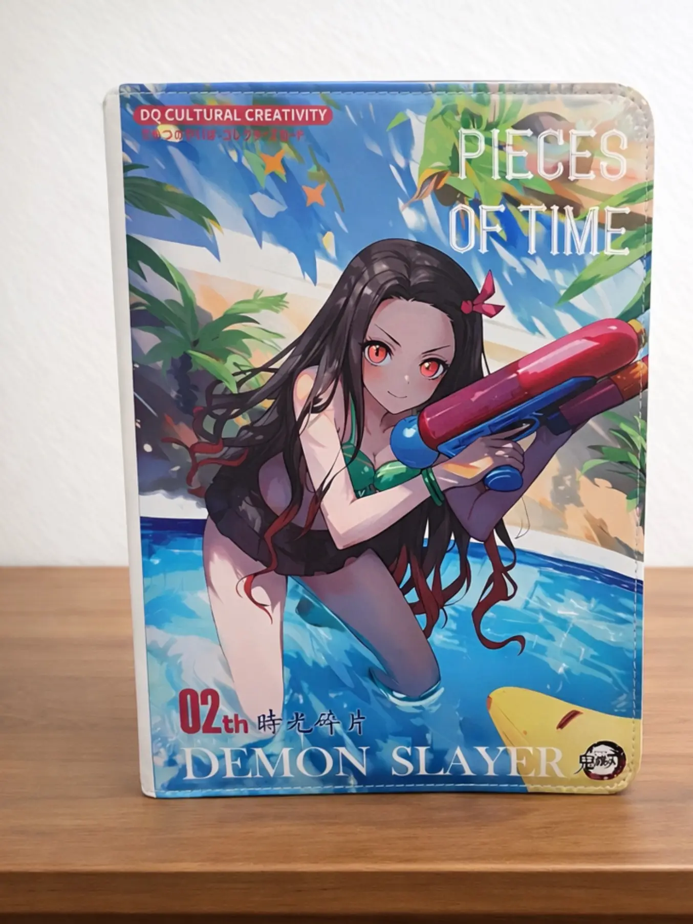 Binder] Demon Slayer W2 Piece of Time 3x3 9-Card Per Page Zippered Trading Card  Binder - TikTok Shop