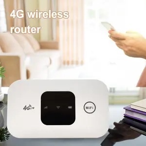 4G Lte Router Wireless Wifi 2100mAh Mobile Hotspot with SIM Card Slot Hotspot Pocket WIFI 150mbps For Outdoor Home Office Travel 4glte Portable
