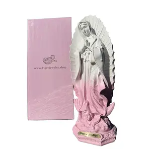 Virgen Mary Statue - Religious Ornaments Decor Virgen Mary Statue - Religious Ornaments Decor