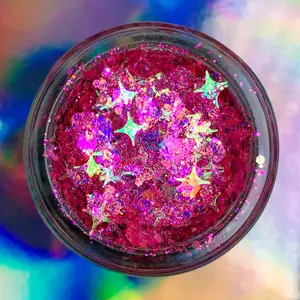 Girlypop Glitter Gel - Slayfire Cosmetics Holographic Cosmetic Glitter