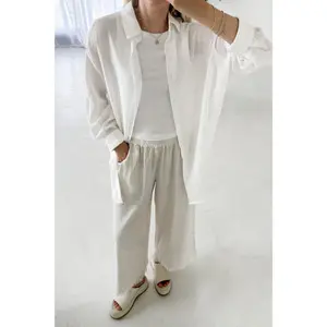 Cabana Linen Pant in Natural