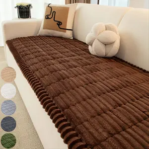 Washable Dog Couch Cover, Fuzzy Pet Couch Cover for 2-Cushion Sofa, Pet-Friendly Non-Slip Sofa Cover Washable Dog Couch Cover, Fuzzy Pet Couch Cover for 2-Cushion Sofa, Pet-Friendly Non-Slip Sofa Cover