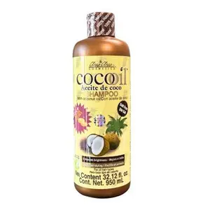 LABS Incredible Coconut Oil Shampoo 32oz (950ml) for All Hair Types - Hydrates and Conditions/Comforts