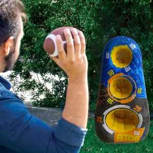 PVC Inflatable Throwing Prop, Football & Baseball Throw, Pool Party Game Supplies, Indoor Outdoor Family Games