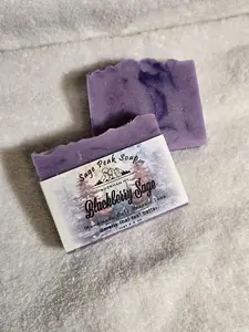 Black Berry Sage Cold Process Soap- Sage Peak Soap LLC.