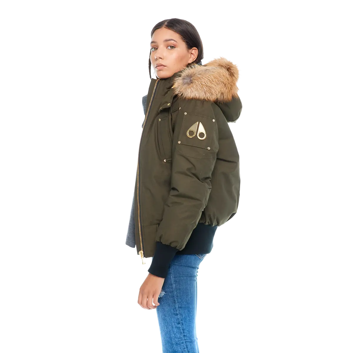 MOOSE KNUCKLES SAINTE FLAVIE BOMBER Womens Apparel