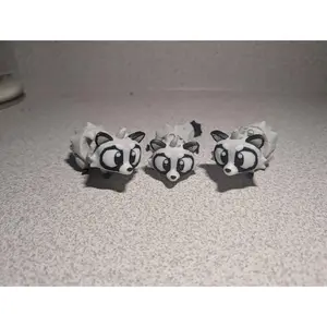 Raccoon, Articulated, 3d Print