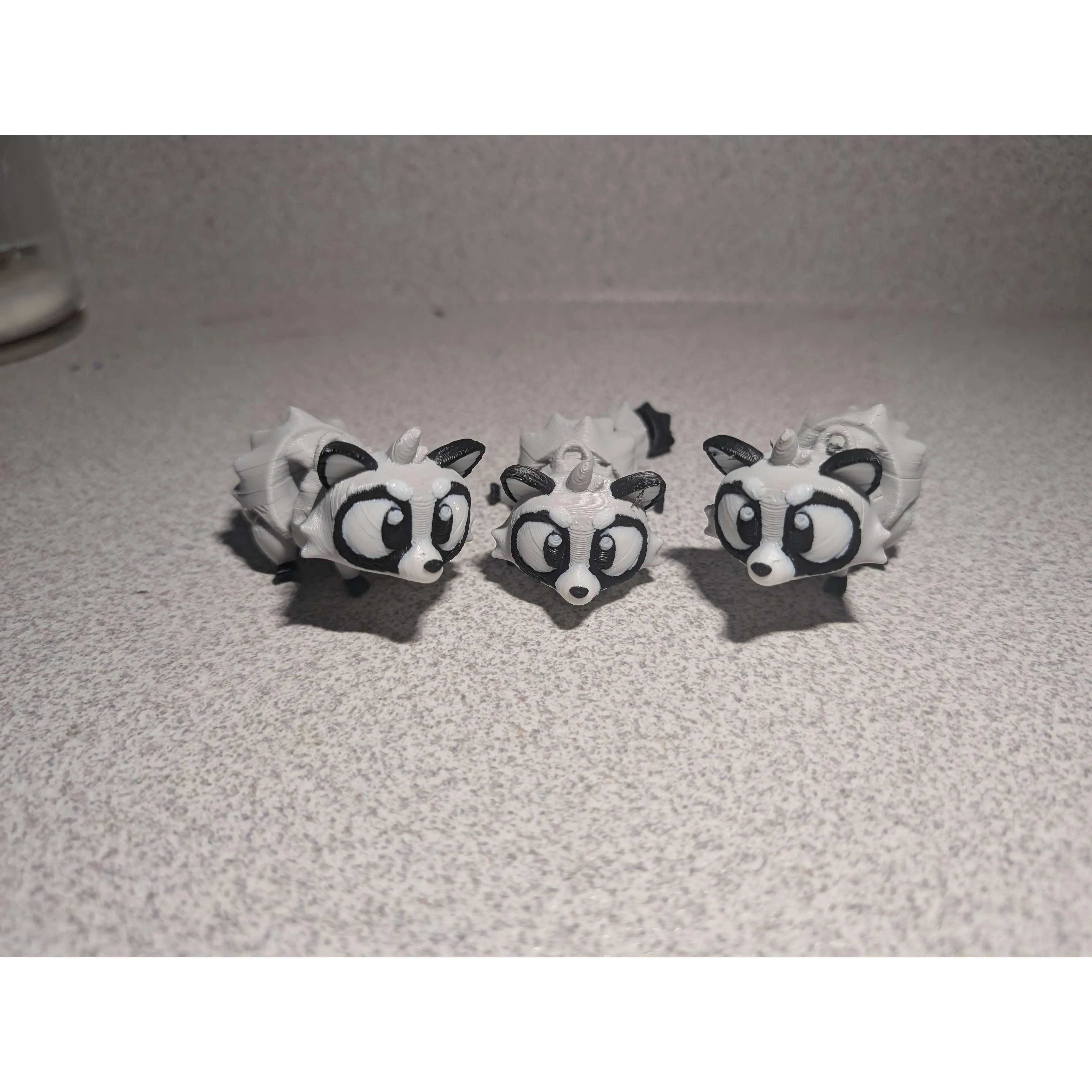 Raccoon, Articulated, 3d Print
