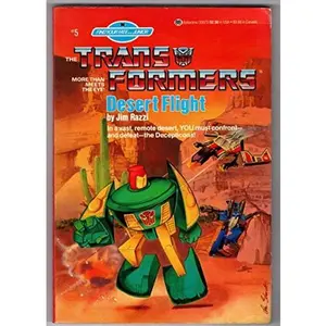 USED-BT-DESERT FLIGHT(TR#5) (Transformers, No 5) by JIM RAZZI (Paperback)