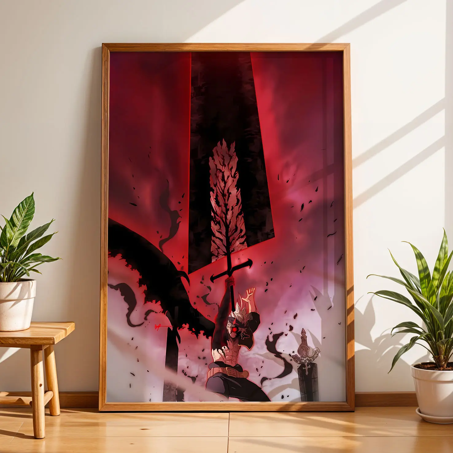 Asta Black Clover Anime Poster Unframed, Black Clover Poster, Anime Wall Art, Japanese  Anime Gift For Fan, Manga Poster, Wall Art, Wall decor, Home Decor, Birthday Gift.