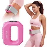 Zenrous Wearable Fascia Ring - Adjustable Cordless Vibration Back & Waist Massager, 6 Intensity Modes, Ultra-Elastic 55in Breathable Strap, Quiet USB-C Rechargeable, Portable Muscle Recovery for Post-Workout & Office