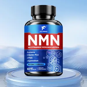 NMN Supplement, Nicotinamide Mononucleotide to Support Healthy Aging and Energy Metabolism, Boosts NAD+ Levels, 60 Capsules