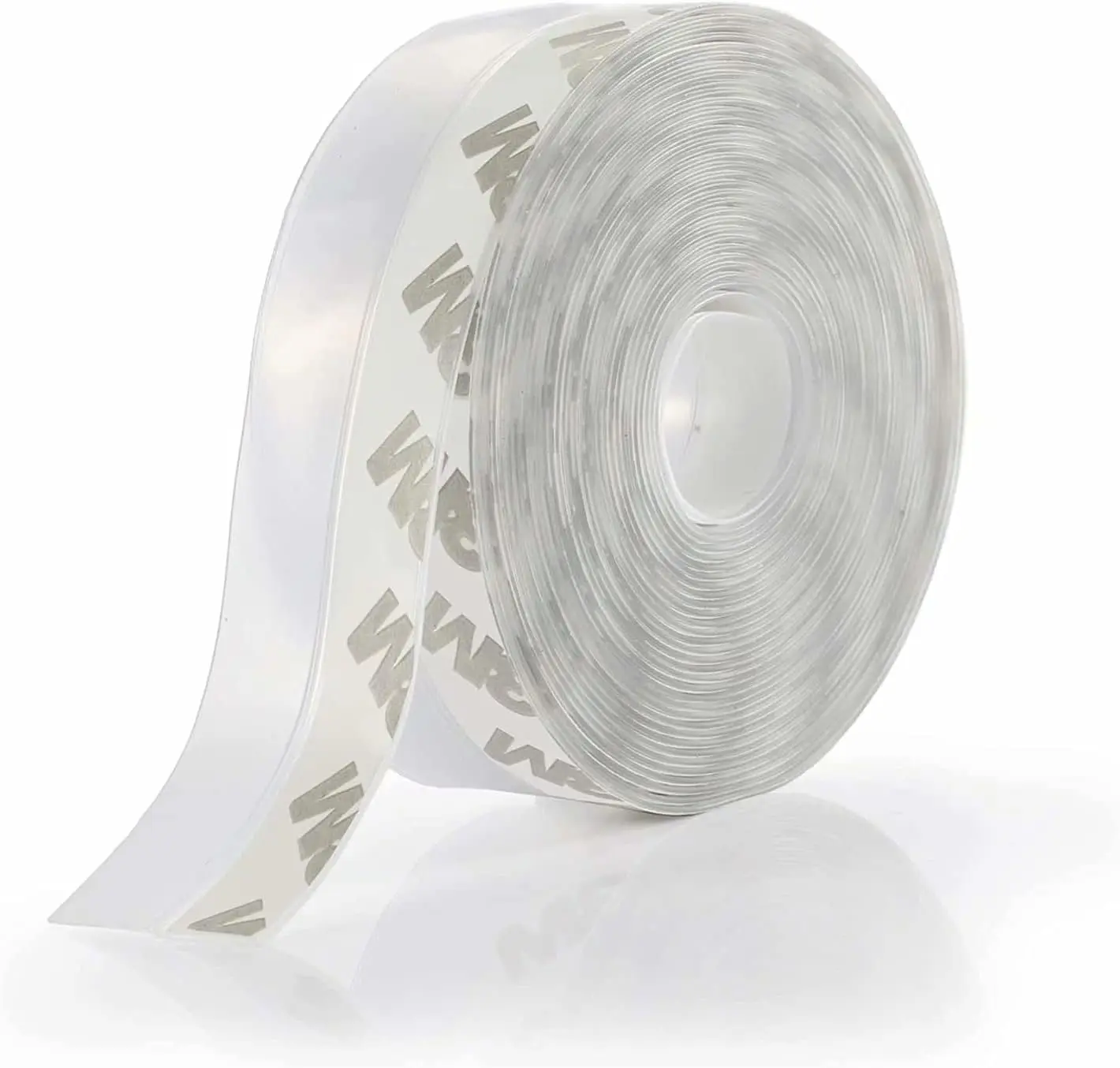 Weather Stripping, Silicone Door Seal Strip Door, Window, Transparent 16 Feet Long (Width 35mm) | Shower Door Seal Strip, Adhesive Silicone Tape, Door Draft Stopper, Blocks Drafts and Noise, for Doors & Windows