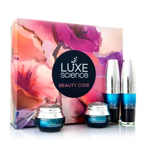 Luxe Science Beauty Code Travel Kit – Hydrating & Firming Mini Skincare Set (4 x 10ml)