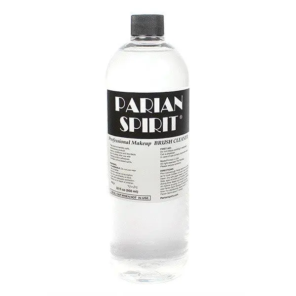 Parian Spirit Brush Cleaner 32oz - A Refreshing Citrus-Scented Makeup Brush and Tool Cleansing Liquid for Professionals Cosmetic