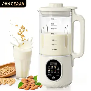50oz Nut Milk Maker, 8-in-1 Fully Automatic Nut Milk Maker, Tabletop Blender, Can Make Oat Milk, Soy Milk, Plant-Based Milk and Dairy-Free Beverages, with Delayed Start, Boiling, Keep Warm and Automatic Cleaning Functions