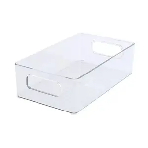 1pc Kitchen Egg Storage Box, Food Grade Multi-Functional Transparent Refrigerator Divider, Vegetable Fruit Organizer, Small Tools Cosmetic Holder