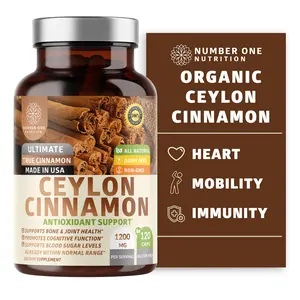 Organic Ceylon Cinnamon Supplement Dietary Natural
