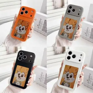 Ink Screen Ai Phone Case, NFC Projection, DIY Artificial Intelligence, Four-Color HD Ink Screen, APP Operation, for iPhone 17 Series