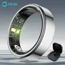 COLMI Ring 2 Classic No Subscription Smartring 5 ATM Waterproof Digital Fitness Tracker, Women's Men's Health Device, Cool Gadgets, Mens Gifts, Birthday Gifts for Him,techvibes