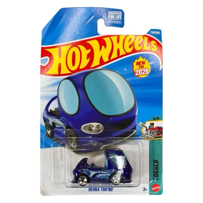 Hot Wheels Deora Tooned 2026 New Release 2/5 Blue Fantasy Car 1:64 Diecast