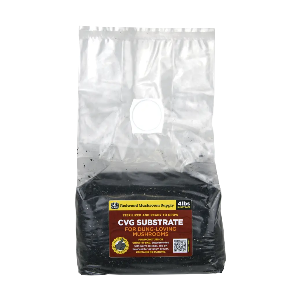 Sterilized 'CVG' Mushroom Substrate