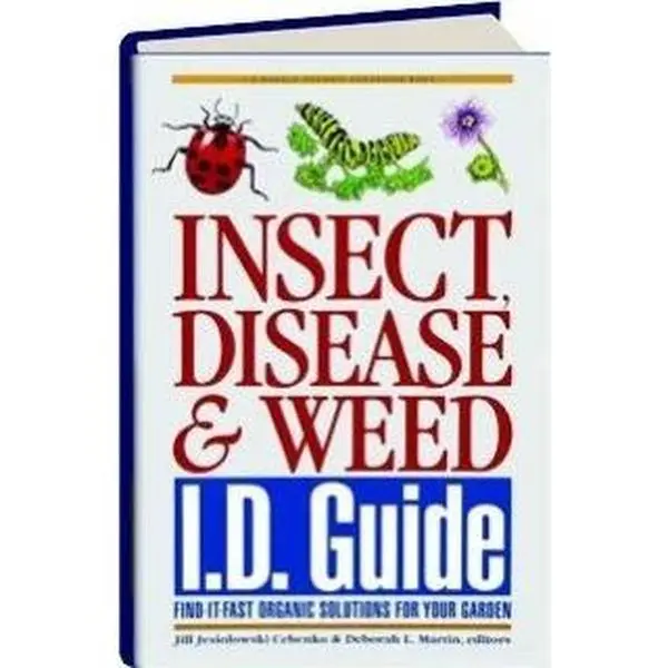 USED Book - Insect@@ Disease & Weed Id Guide: Find-It-Fast Organic Solutions for Your Garden by linda-gilkeson-deborah-l-martin-jill-jesiolowski-cebenko (Hardcover) - english